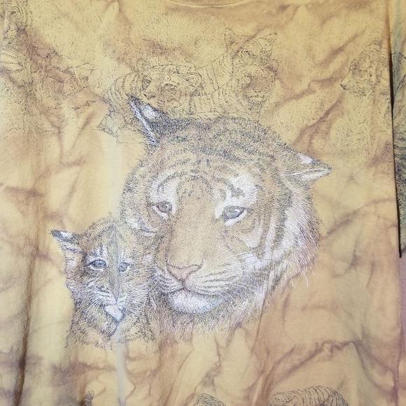 Vintage Houston Zoo Tigers AOP Tee Size Medium - Picture 6 of 13